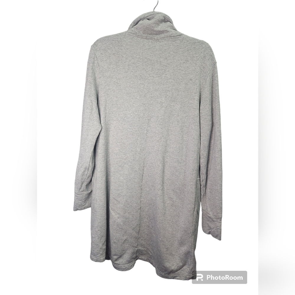 Lysse Active Bamboo Blend Grey Open Front Cardigan sz.S/M - Picture 2 of 7